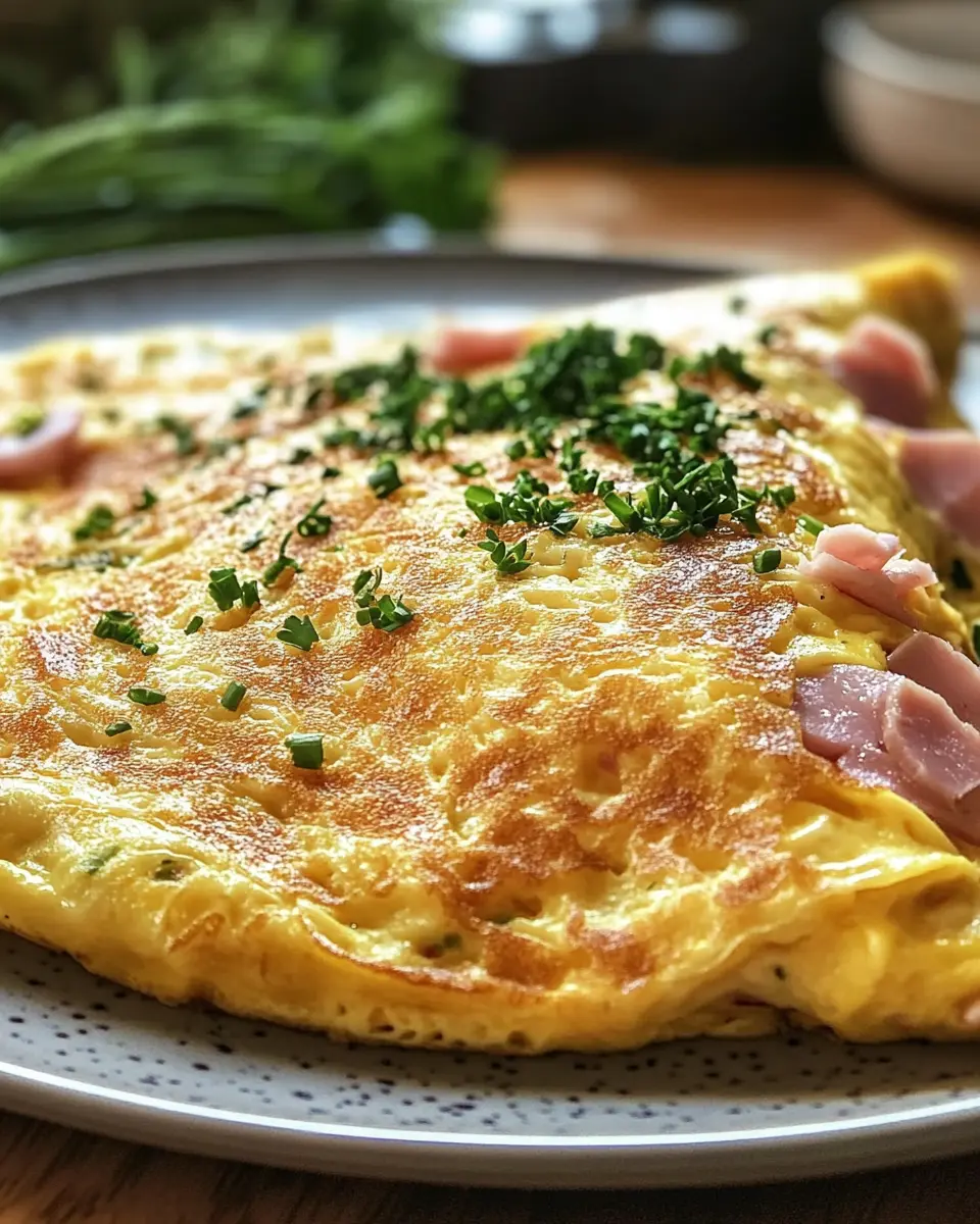 Home 3 Gefülltes Omelett mit Schinken und Käse: Der beste Start in den Tag