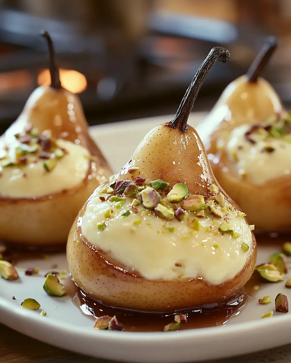 Home 4 Elegante gebackene Birnen: Indulgent Delight with Creamy Cheese