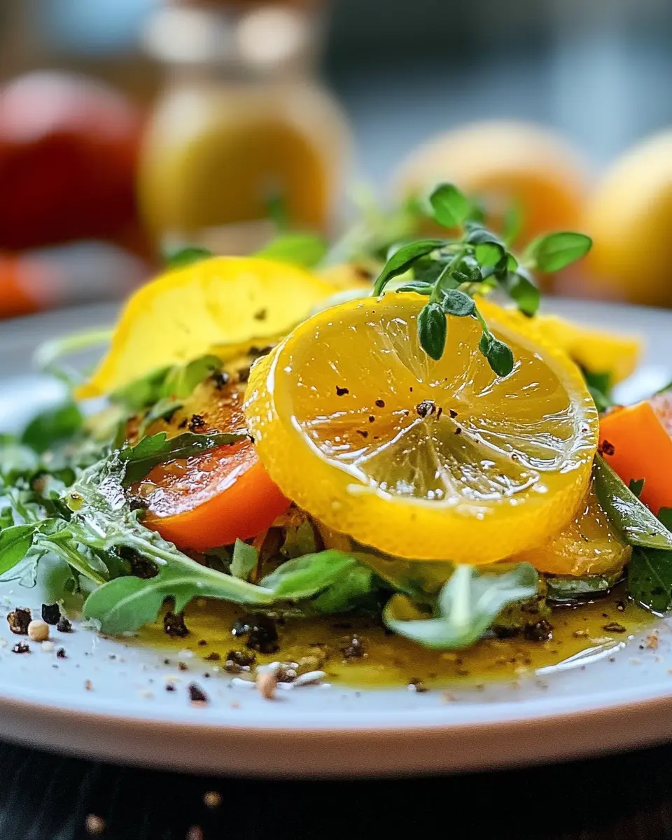 Home 7 Zitronen-Vinaigrette: The Best Tangy Twist for Your Salads