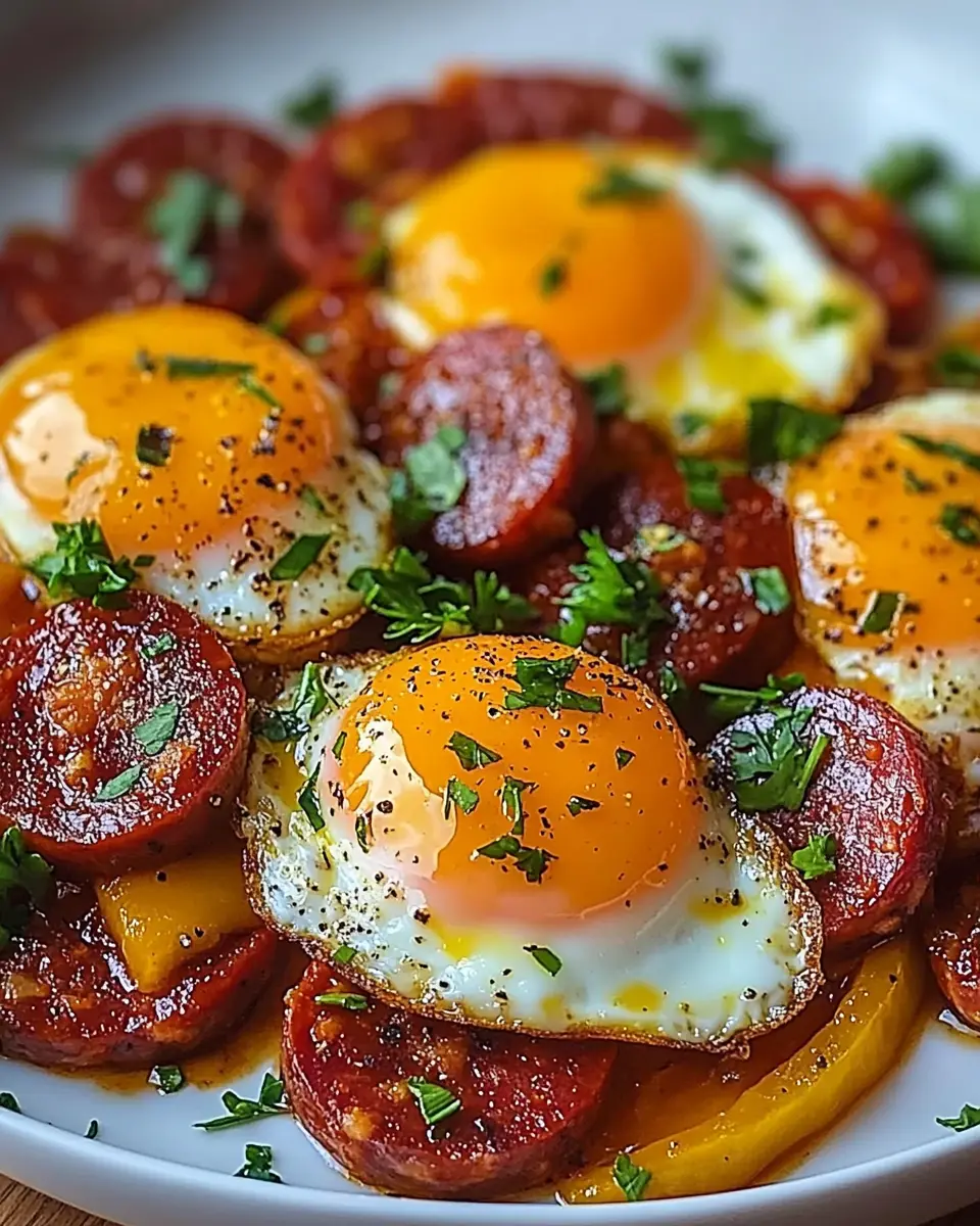 Eier mit Chorizo nach spanischer Art: A Bold Breakfast Delight
