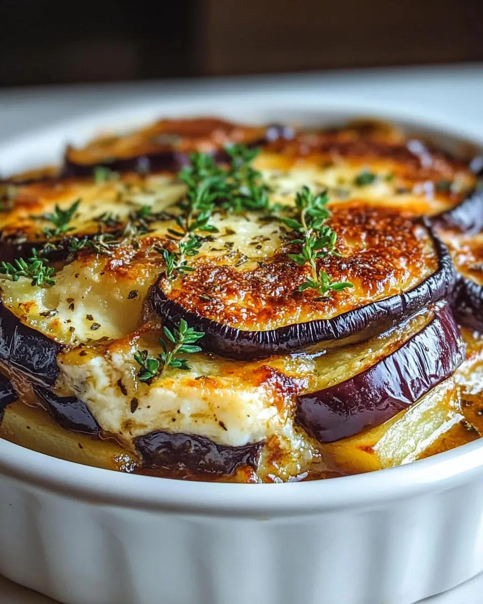 Aubergine Kartoffel Béchamelsauce: The Best Cozy Comfort Dish