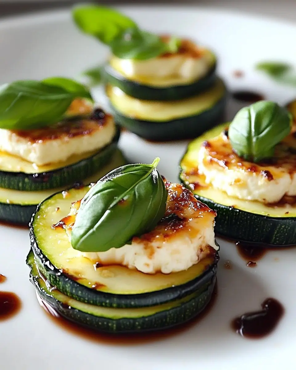 Zucchini Ziegenkäse Türmchen: Irresistibly Cheesy Delights! 7