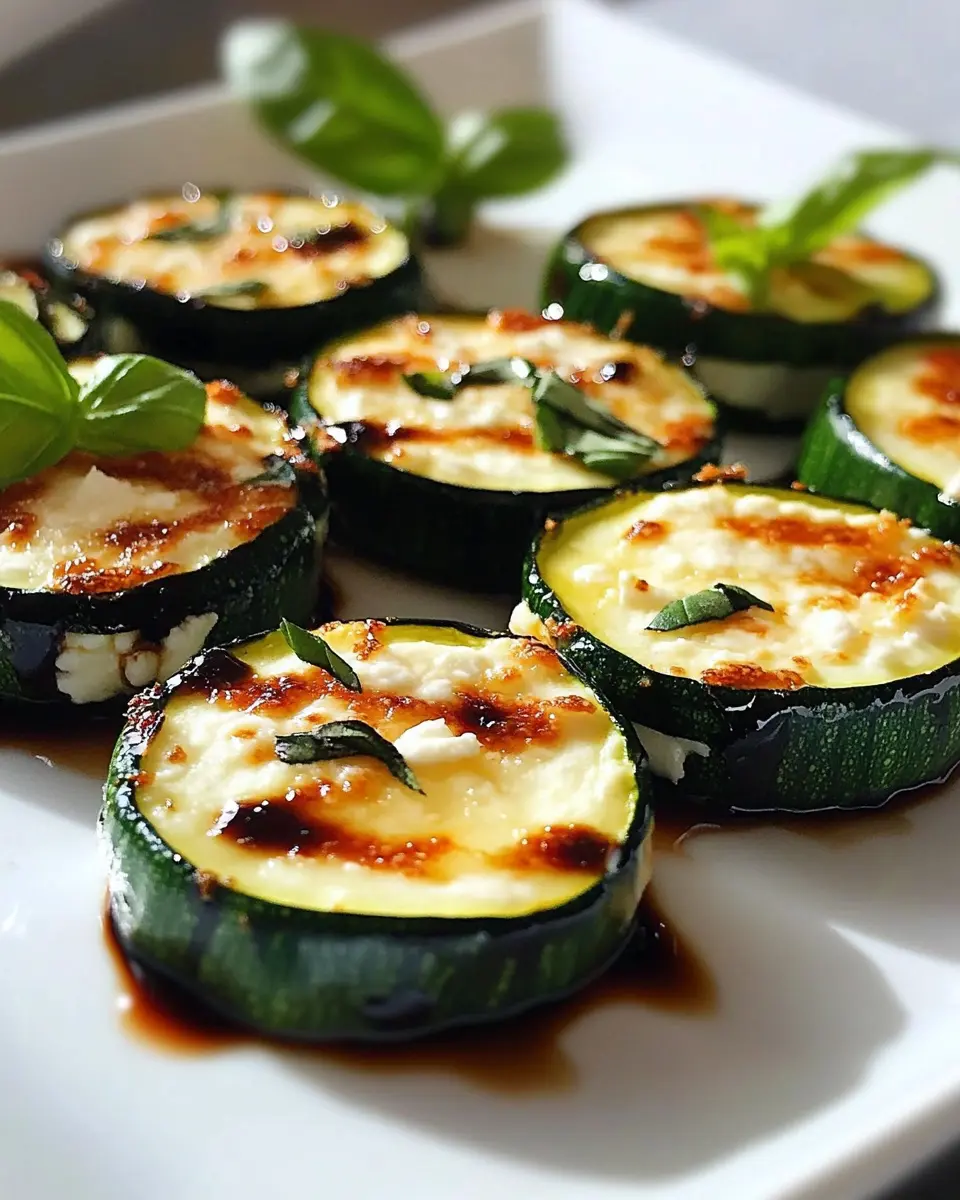 Zucchini Ziegenkäse Türmchen: Irresistibly Cheesy Delights!