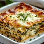 Spinat-Käse-Lasagne First Image First Image