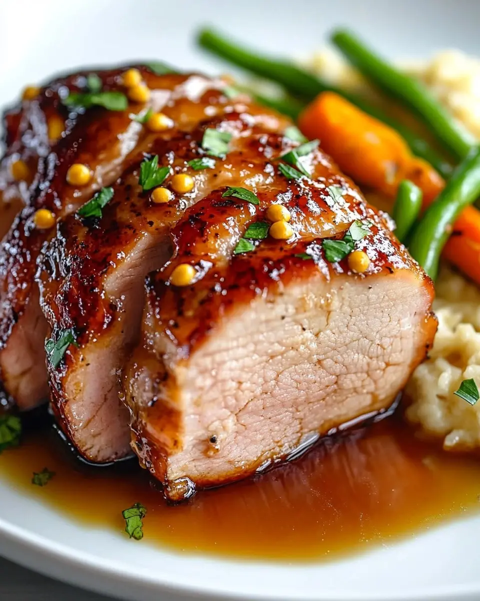 Ofenschweinefleisch mit Honig und Senf: Irresistibly Tender Delight