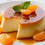 Saftiger Mandarinenflan First Image First Image
