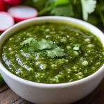 Sauce aus gerösteten Tomatillos und Koriander First Image First Image