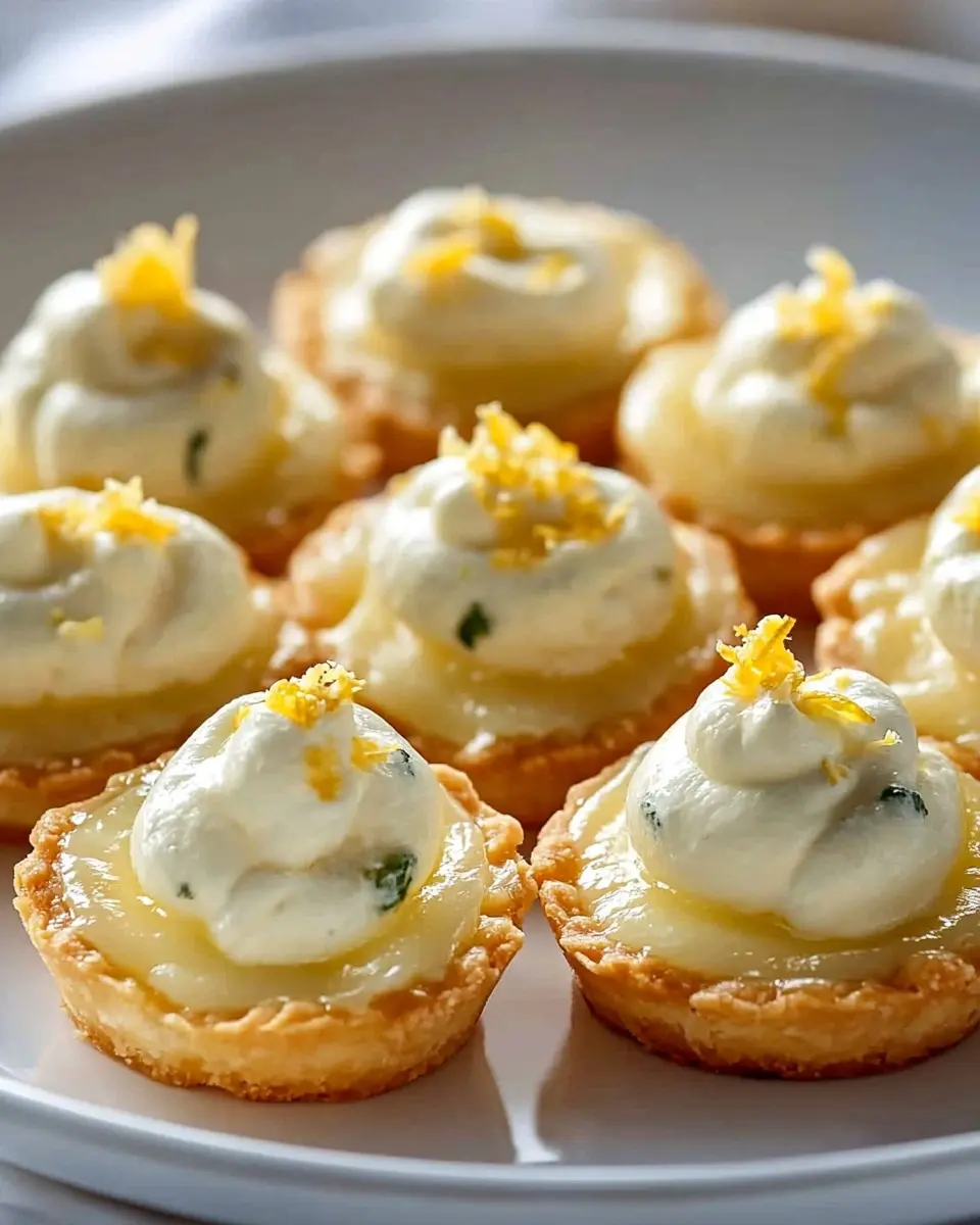Mini-Zitronentörtchen: Irresistibly Zesty Bite-Sized Bliss