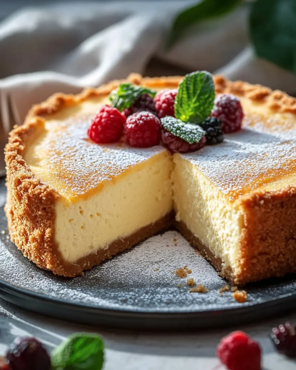 Käsekuchen aus der Pfanne: The Easiest Cheesy Delight!