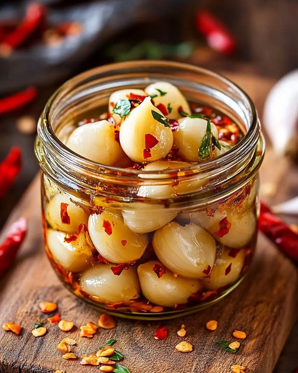 Konfierter Knoblauch mit Chiliflocken: Irresistibly Flavorful Delight 7 eg0tlpvpt1irhe9hnl2t