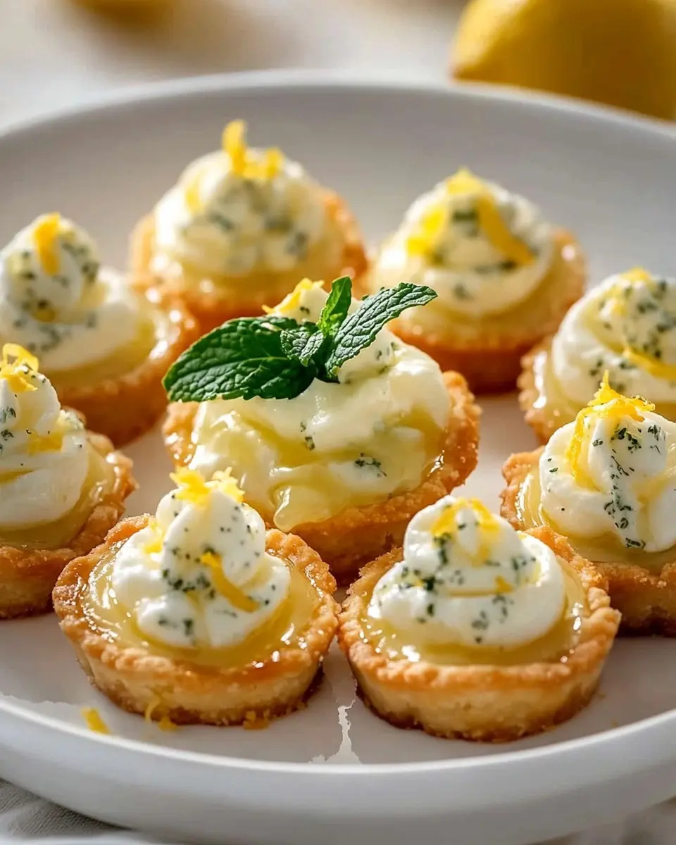 Mini-Zitronentörtchen: Irresistibly Zesty and Easy to Make
