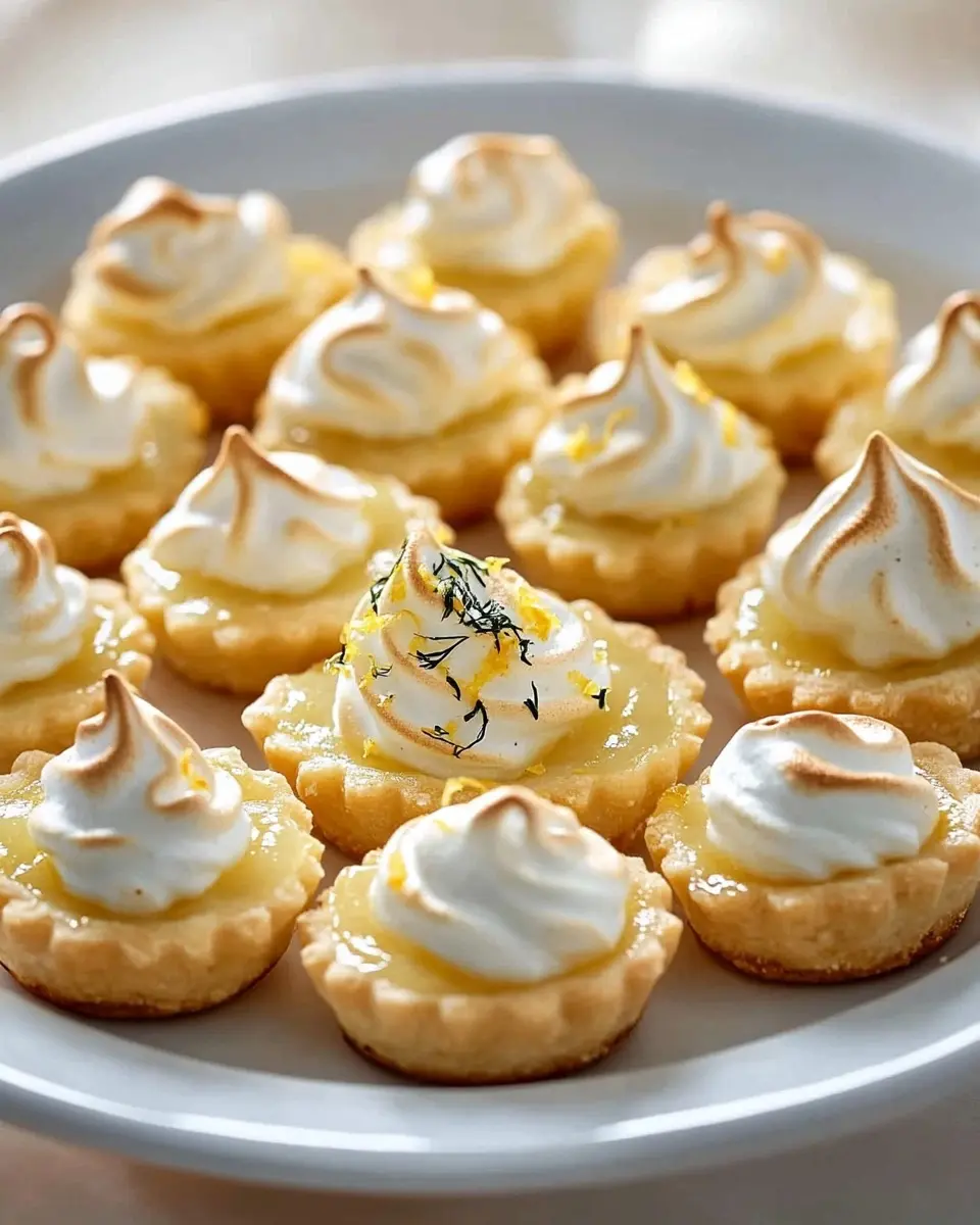 Mini-Zitronentörtchen: Irresistibly Fresh and Zesty Delights