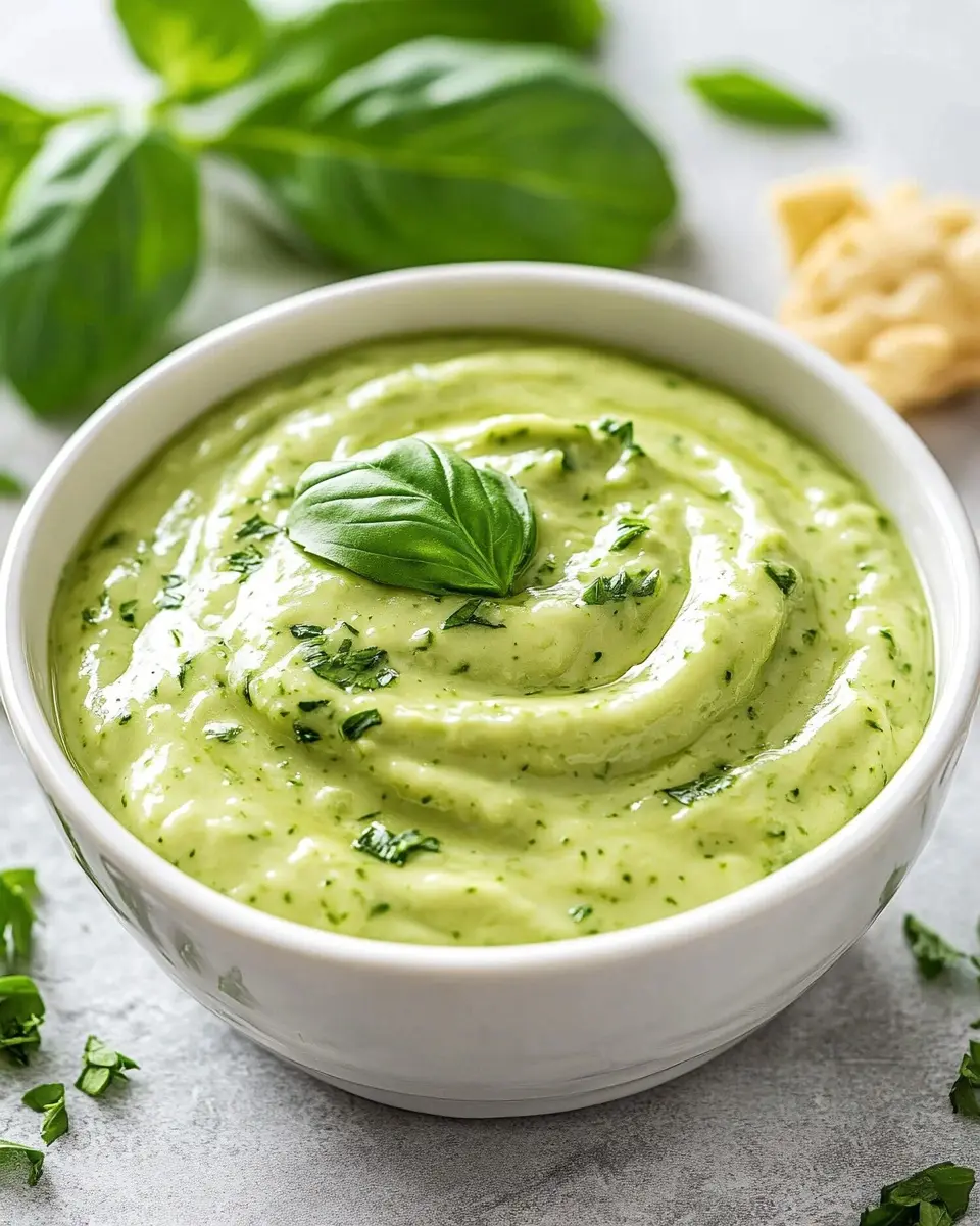 Cremige Avocado-Basilikum-Sauce: The Best Flavor Boost!
