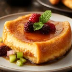 Proteinreicher Fitness-Flan First Image First Image