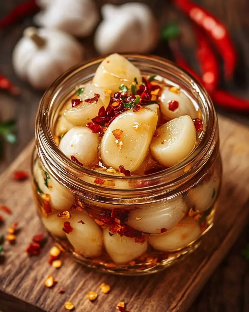 Konfierter Knoblauch mit Chiliflocken: Irresistibly Flavorful Delight 5