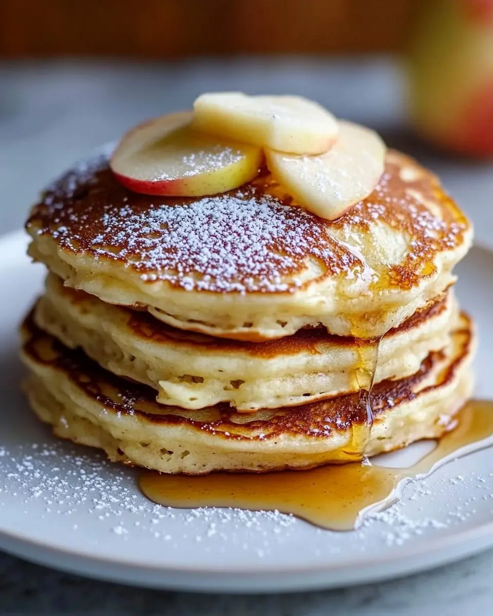 Gesunde Joghurt-Apfel-Pfannkuchen: Guilt-Free and Delicious!
