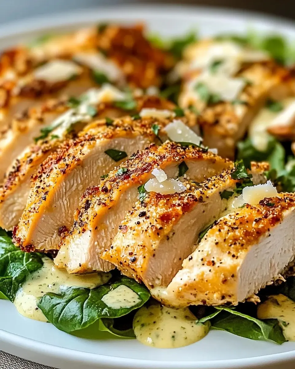 Ofen-Hähnchen Caesar mit cremiger Parmesansauce: Einfach & Lecker 7 owurzgeweu8urf2dyld6