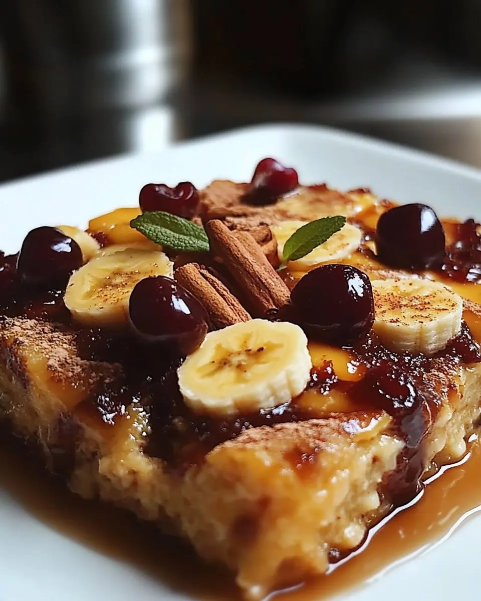 Traditionelle mexikanische Capirotada: Indulgent Comfort Dessert