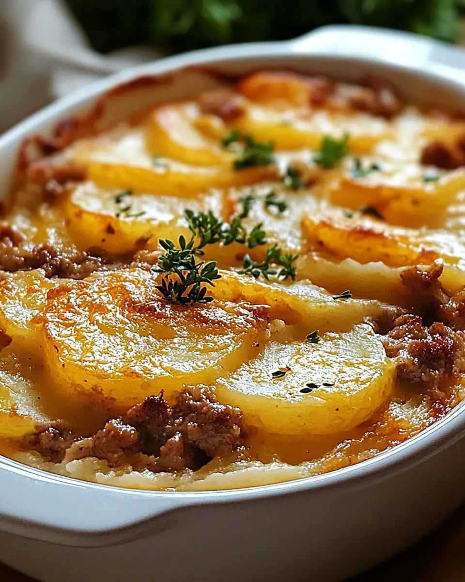 Cremiger Kartoffel-Fleisch-Auflauf: The Best Comfort Dish Ever