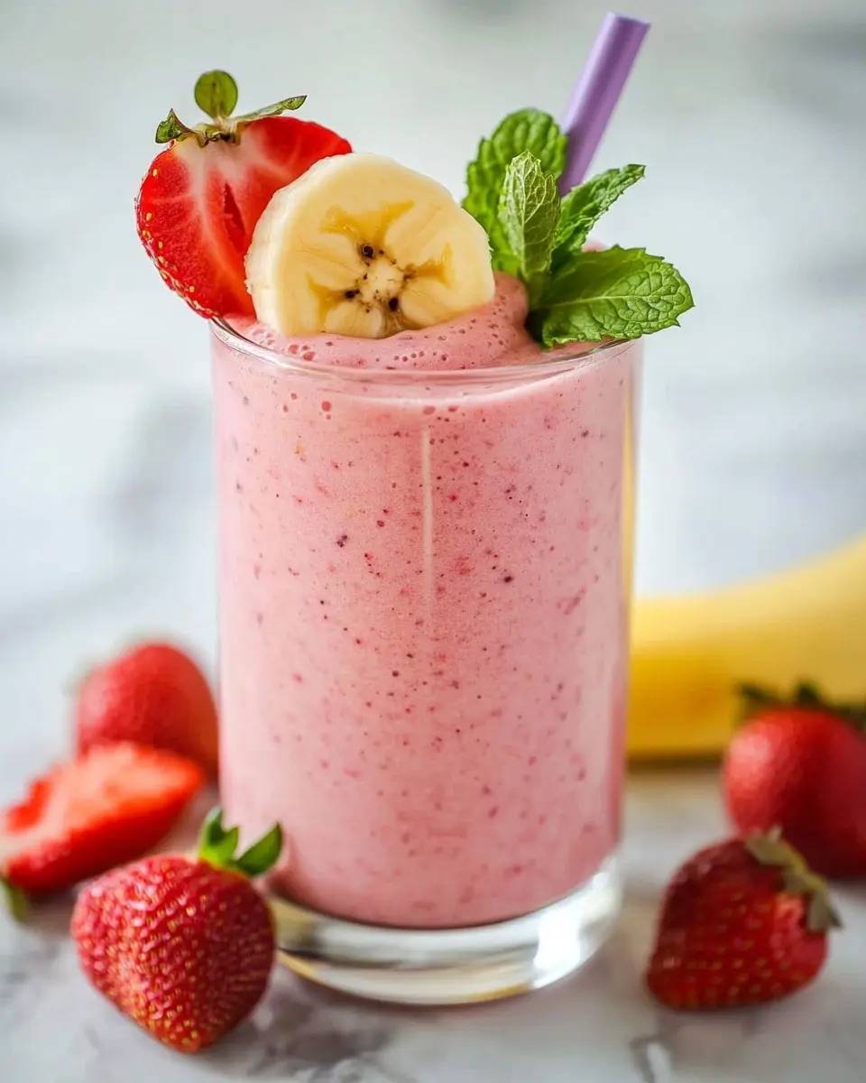 Erdbeer-Bananen-Smoothie: The Best Creamy Boost You Need