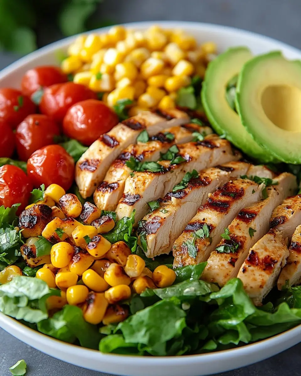 Hähnchensalat mit Avocado und Mais: A Juicy Twist to Delight