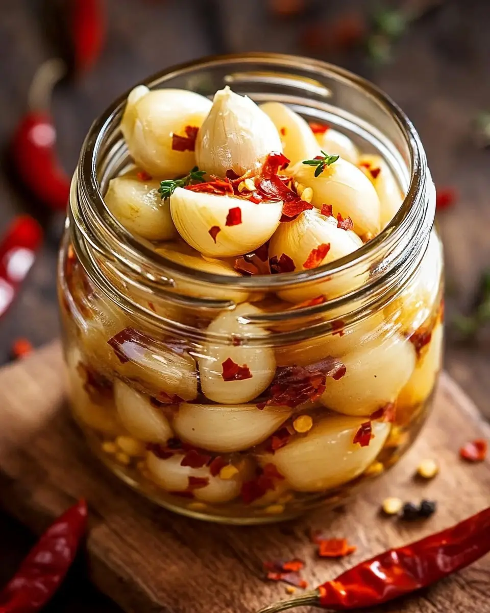 Konfierter Knoblauch mit Chiliflocken: Irresistibly Flavorful Delight 6