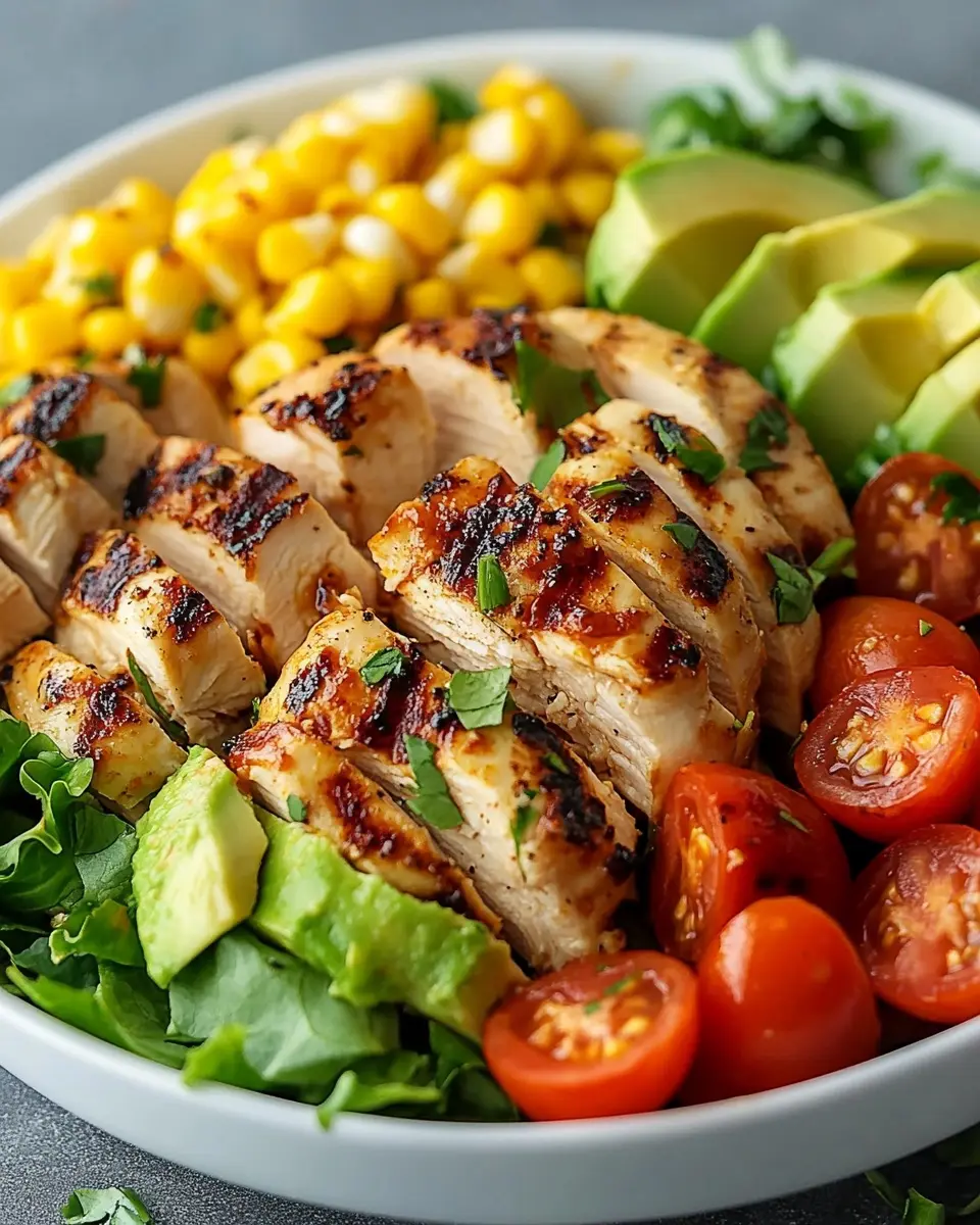 Hähnchensalat mit Avocado und Mais: A Juicy Twist to Delight 7
