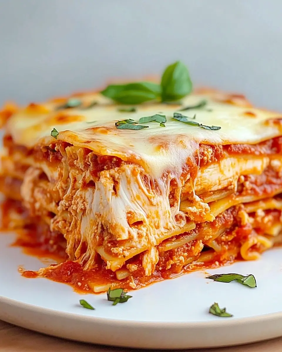 Spaghetti-Lasagne mit Hähnchen: Irresistibly Cheesy Comfort! 7