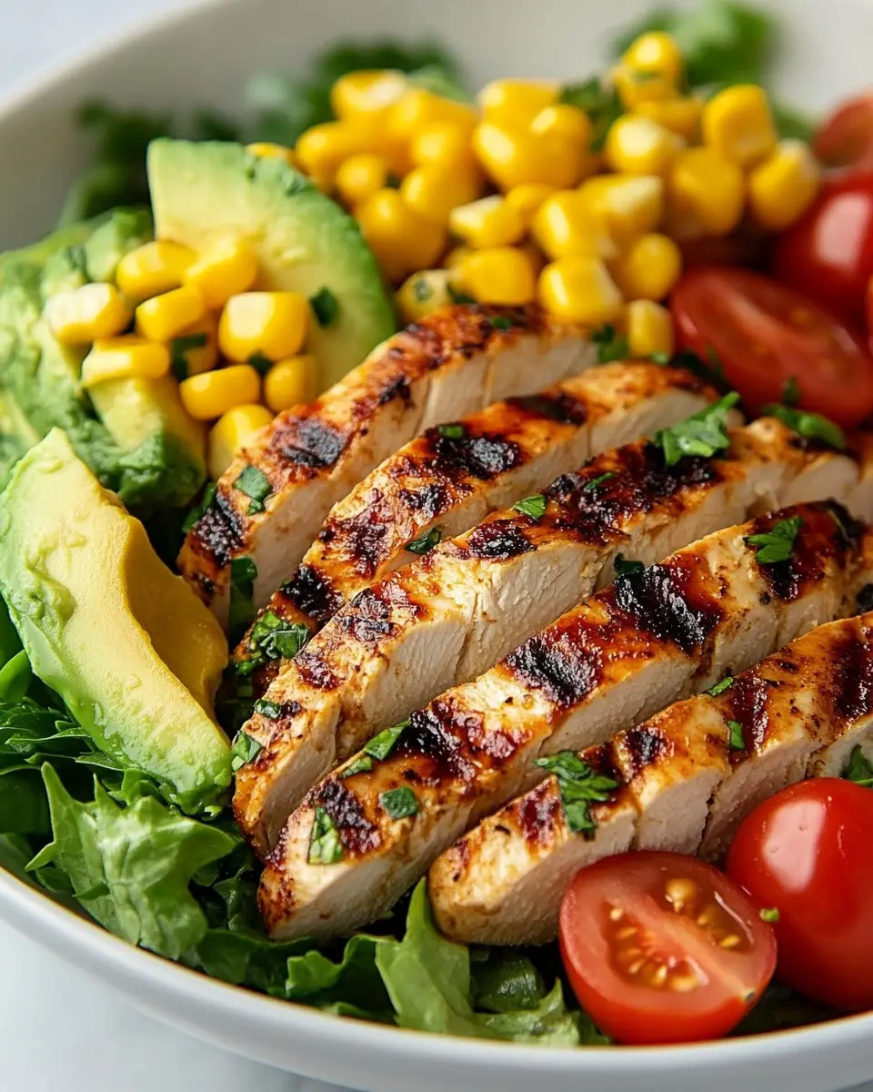 Hähnchensalat mit Avocado und Mais: A Juicy Twist to Delight 6 yakqbapsyfgkgwluv47d