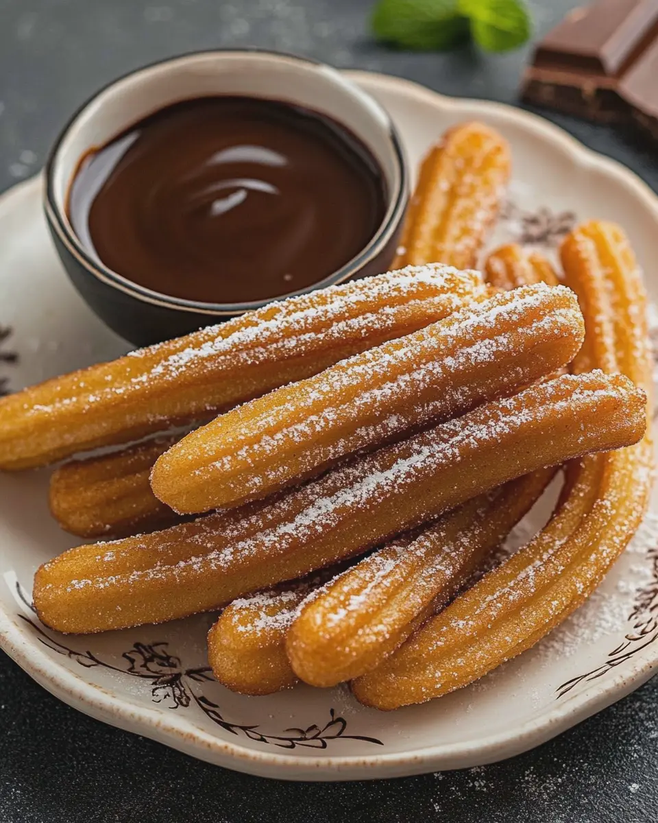 Hausgemachte Churros: Irresistibly Crispy with Sweet Sugar Bliss