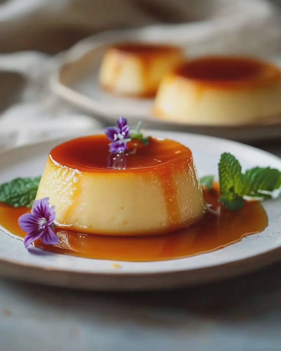 Hausgemachte Vanille-Flans: Indulgent Bliss in Every Bite