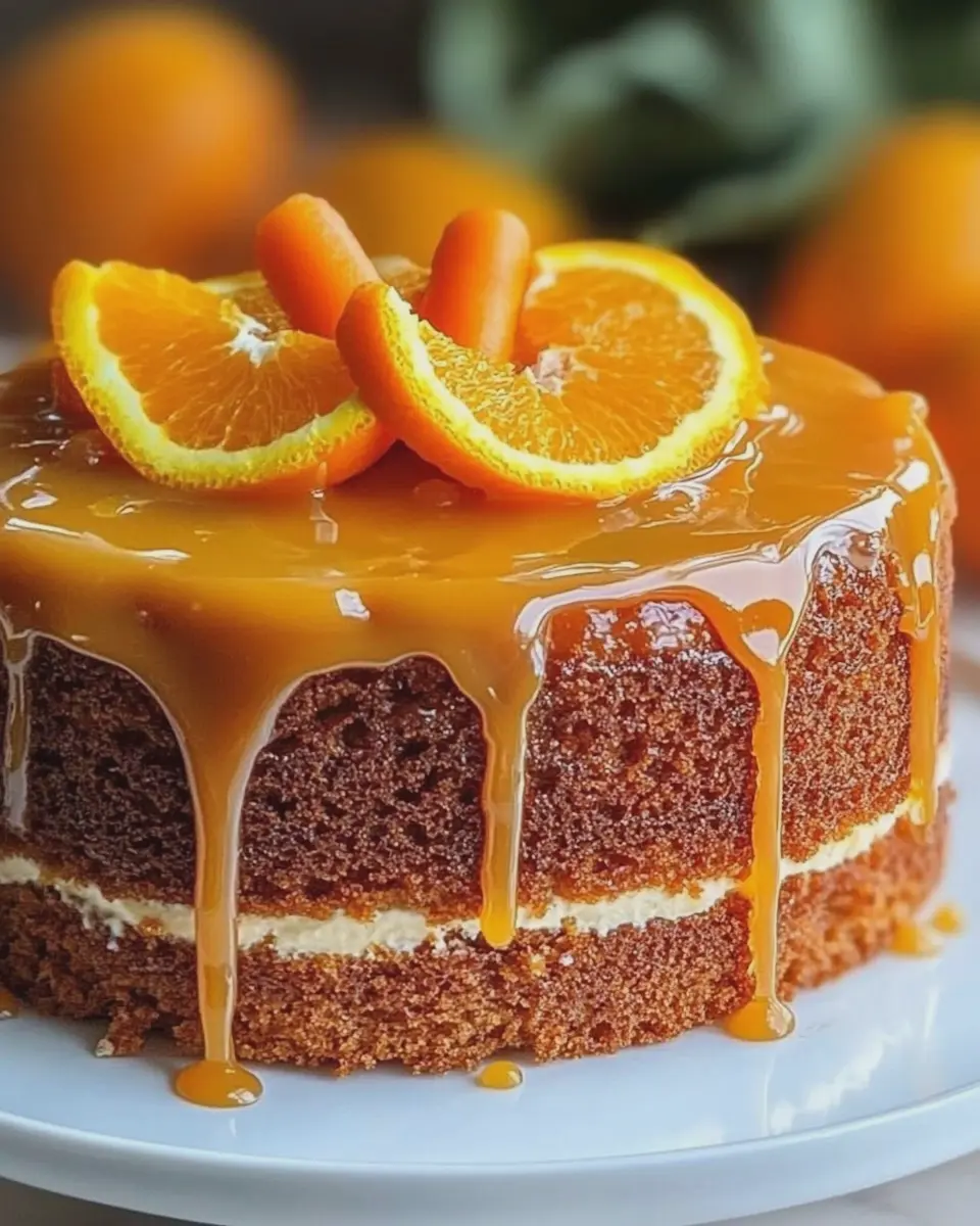 Karotten-Orangen-Kuchen ohne Mehl und Zucker: Guilt-Free Indulgence