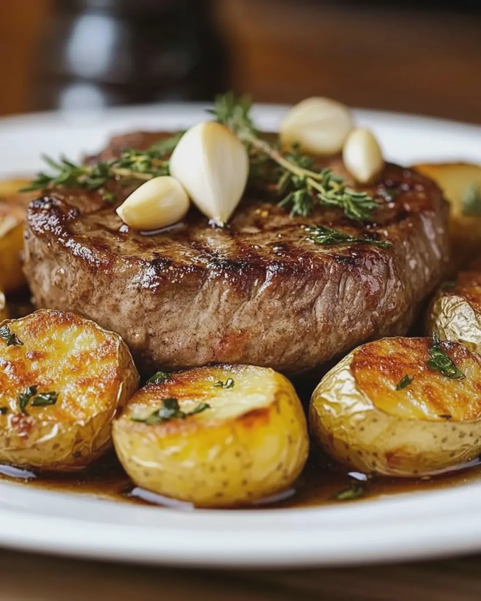Filet mit Knoblauch und Kartoffeln: Irresistibly Tender Delight 5 tv0h4gtl2zsifktnjglv