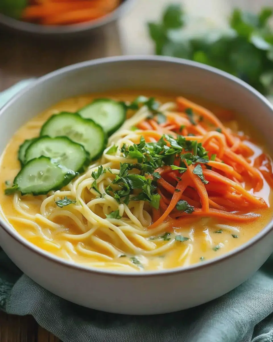 Cremige und köstliche kalte Nudelsuppe für heiße Sommertage 6