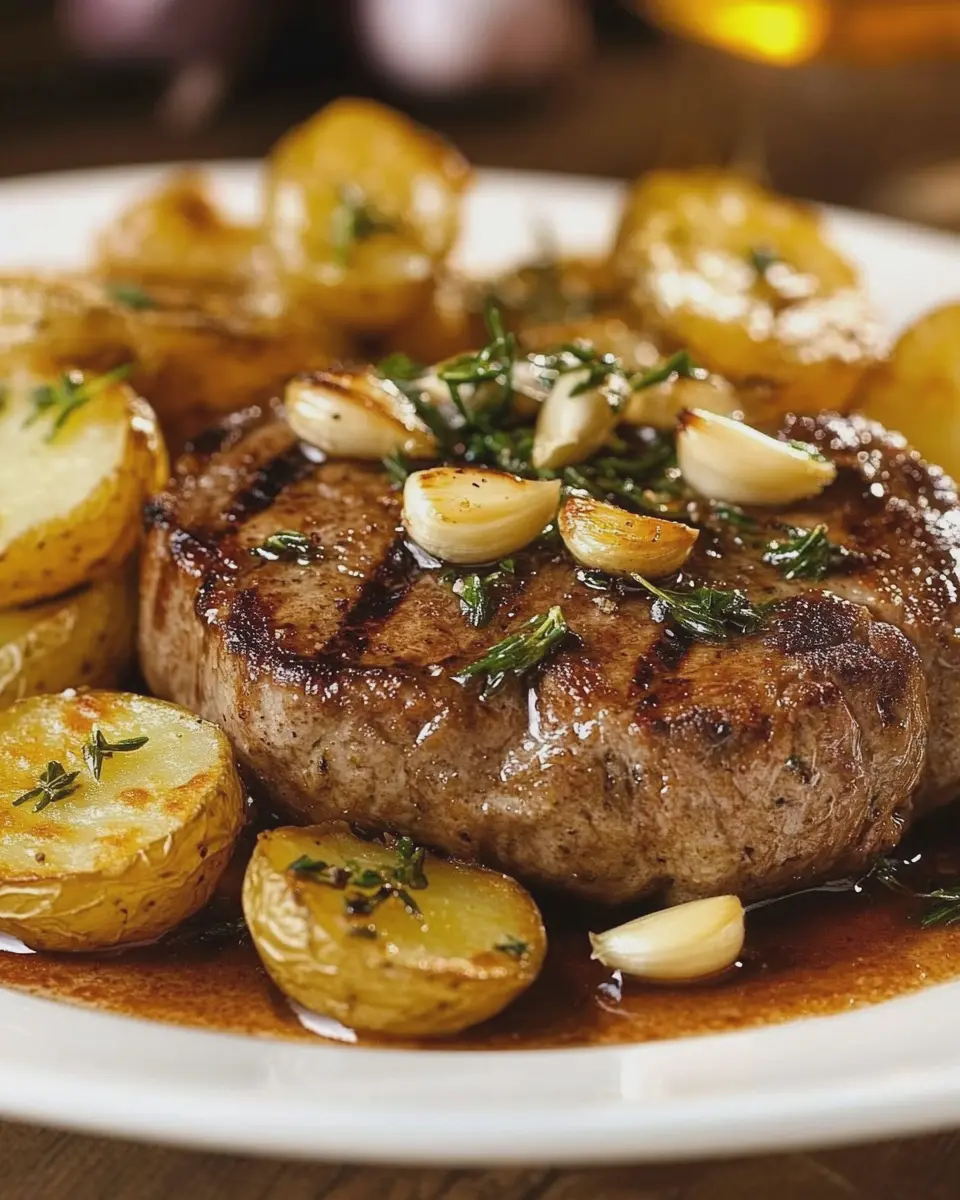 Filet mit Knoblauch und Kartoffeln: Irresistibly Tender Delight 6