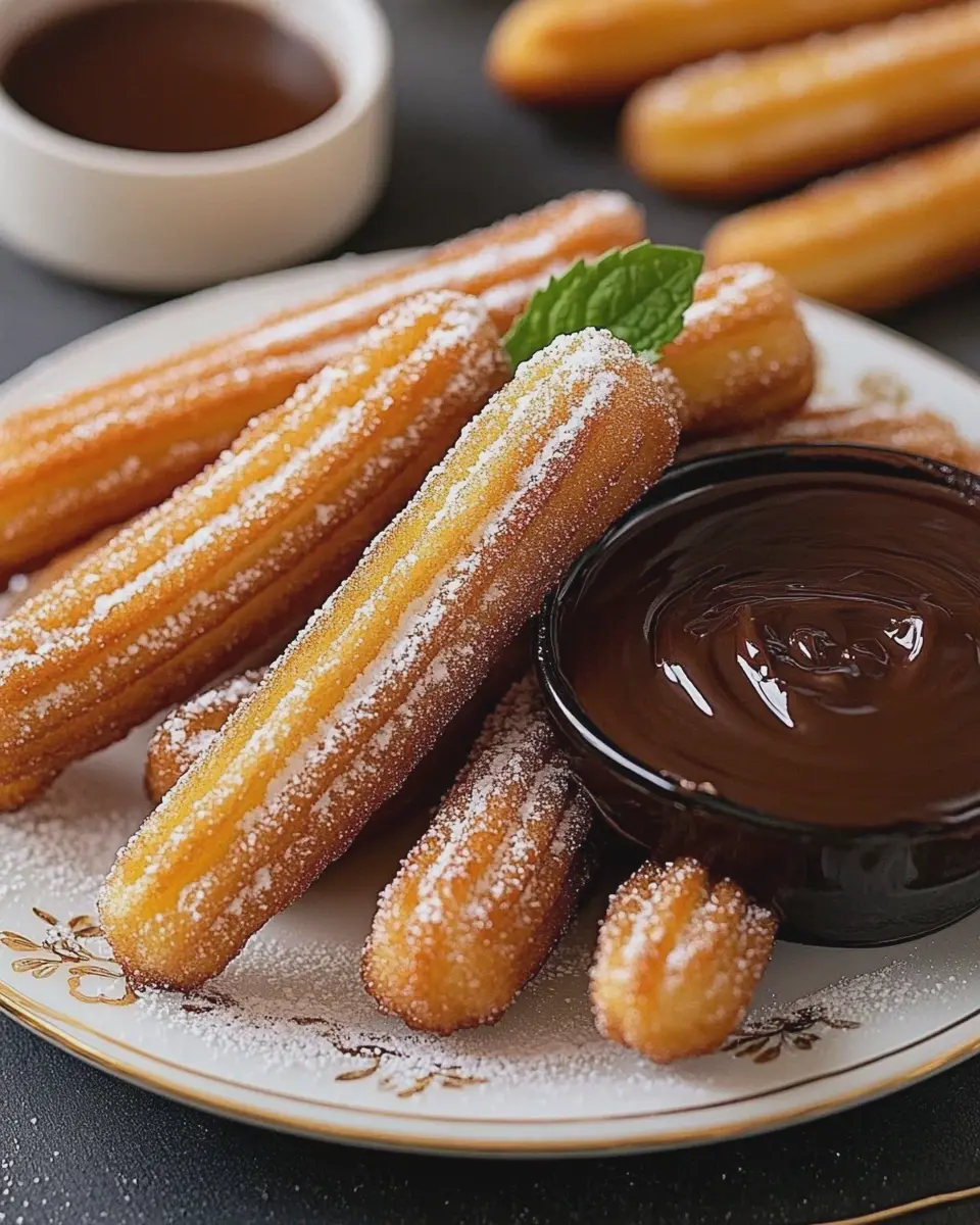 Hausgemachte Churros: Irresistibly Crispy with Sweet Sugar Bliss 6 yzccby40d9kbqeinff2e